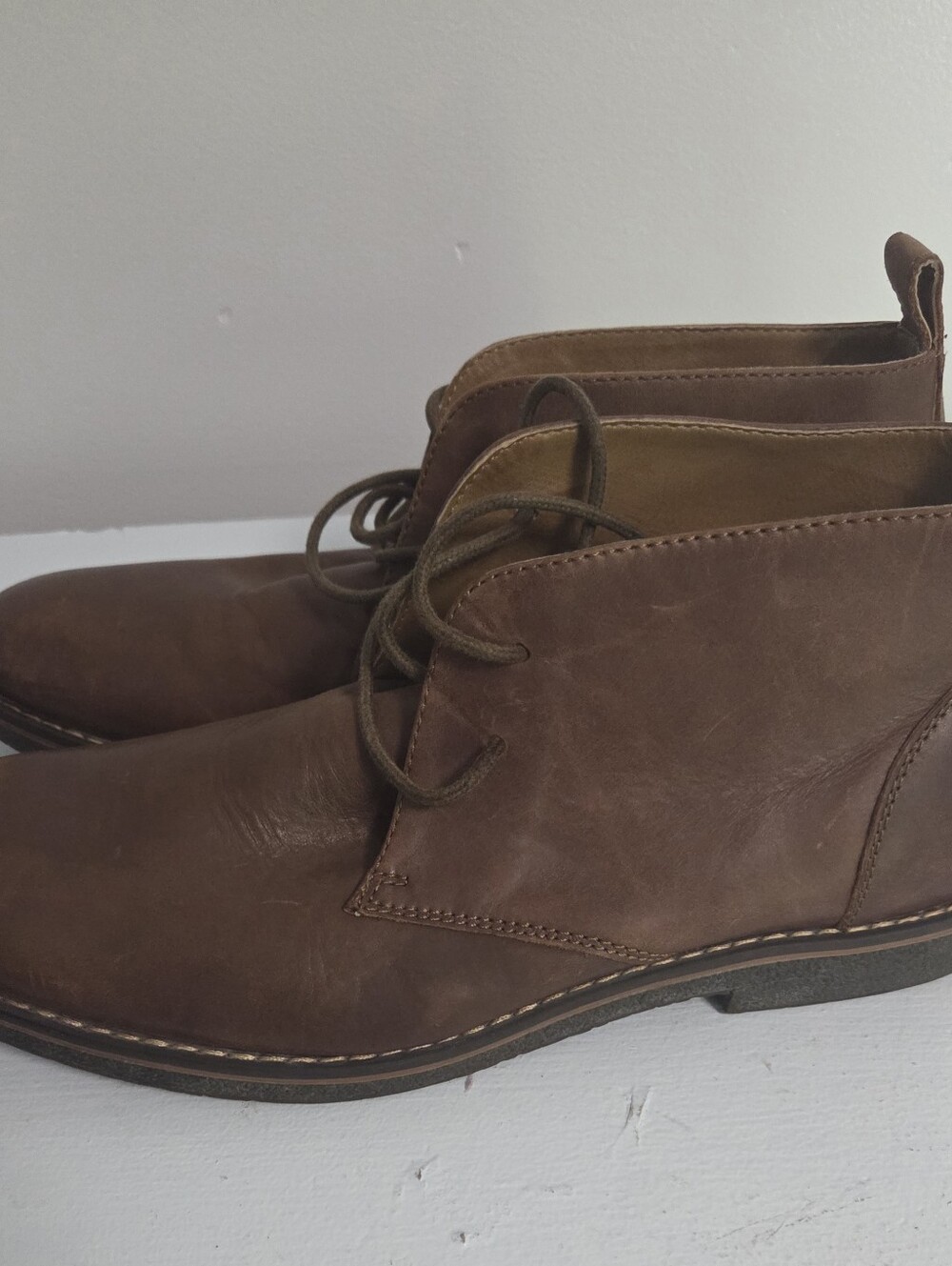 GBX Mens Leather Dress Shoes Size 10